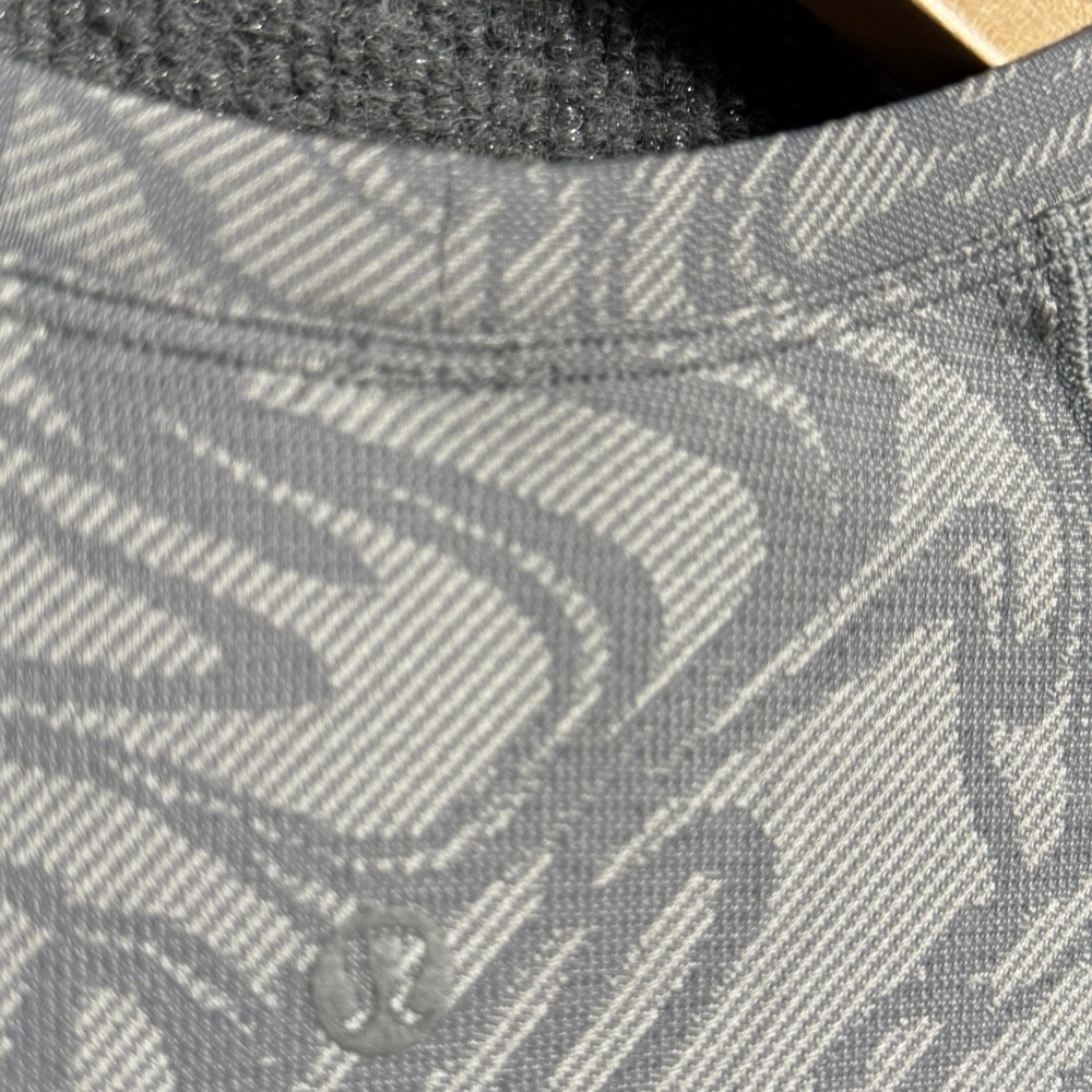 Lululemon Swiftly Tech SS 2.0 Shirt Marble Dye Rhino Grey Flat Chest 17" - Picture 15 of 16